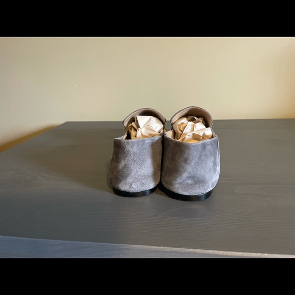 Ann Taylor Step Back Suede Smoking Slippers - Picture 5 of 8